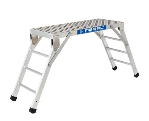 Подмости раскладные алюминиевые  МАГАЛ ПРА  0,9 (1,2*0,5) от магазина ЛесКонПром.ру