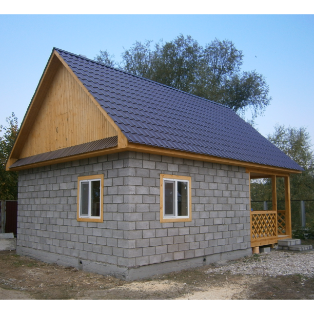 Блок керамзитобетонный 320x185x395 мм от магазина ЛесКонПром.ру