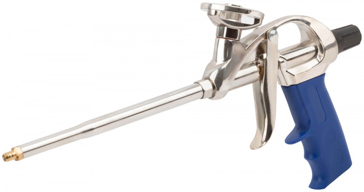 Пистолет для монтажной пены цельнометаллический FIT IT от магазина ЛесКонПром.ру