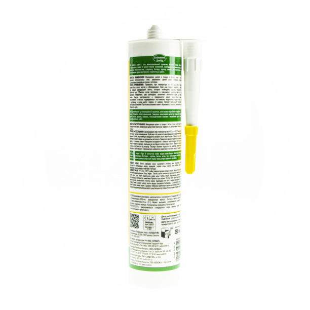 Акриловый герметик быстросохнущий SOUDAL 300 мл белый от магазина ЛесКонПром.ру