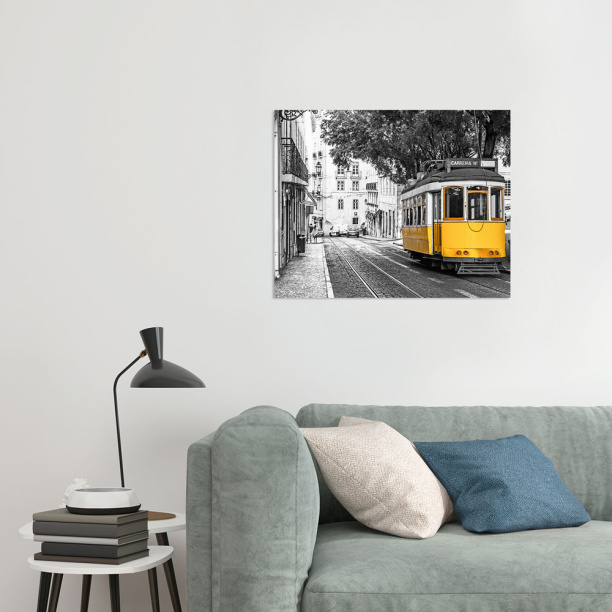 Канвас 40х50 см Трамвайчик от магазина ЛесКонПром.ру