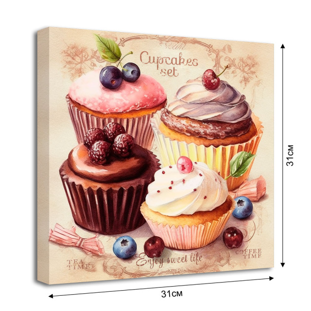 Канвас 40х50 см Девушка от магазина ЛесКонПром.ру