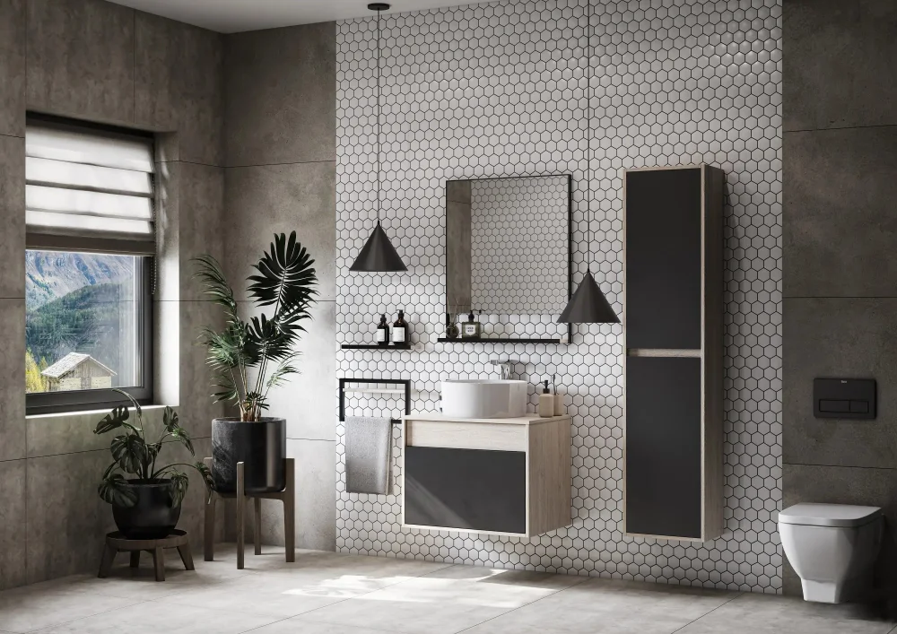 Полка AQUATON Лофт Урбан 1A255503LQX50 дуб орегон от магазина ЛесКонПром.ру