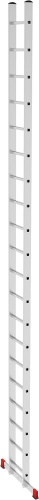 Лестница алюминиевая односекционная приставная полупрофессиональная Новая Высота  1х20 арт. 2210120 от магазина ЛесКонПром.ру
