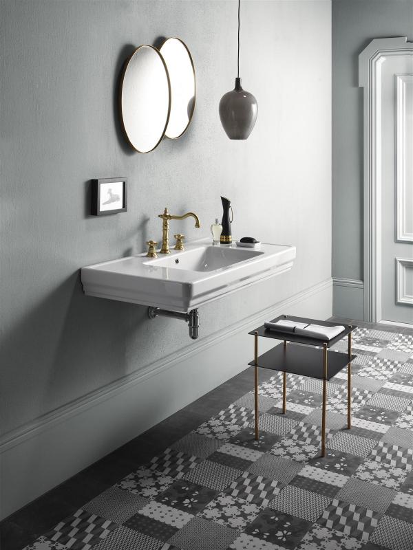 Раковина GSI Classic 105 8723111 белая глянцевая от магазина ЛесКонПром.ру