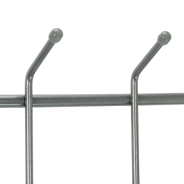 Вешалка настенная Ника ВН3 28,5х6,7х18 см серебро от магазина ЛесКонПром.ру