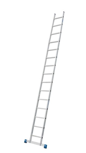 Лестница алюминиевая профессиональная односекционная KRAUSE STABILO 1х15 арт.133120 от магазина ЛесКонПром.ру