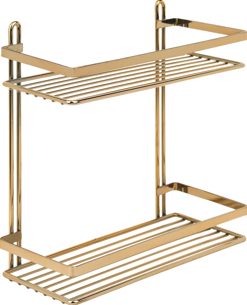 Полка Tekno-tel ES067G золотистая от магазина ЛесКонПром.ру