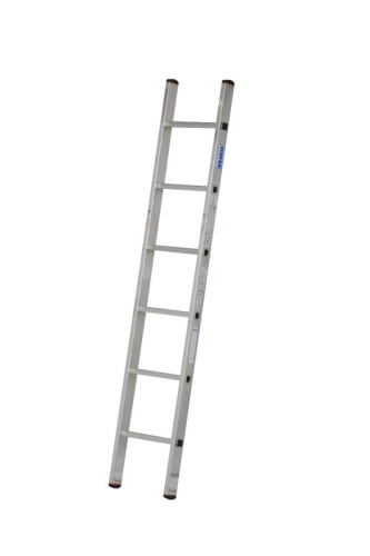 Лестница алюминиевая односекционная KRAUSE SIBILO 6 ступ арт.121387 от магазина ЛесКонПром.ру