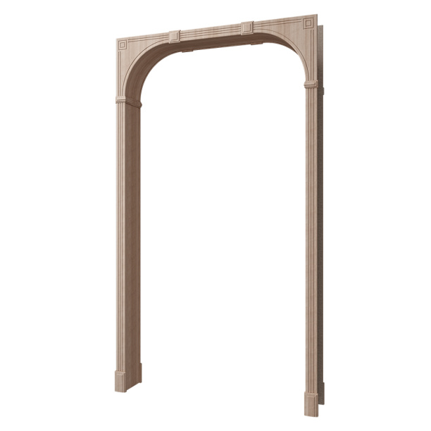 Арка ламинированная Белла дуб беленый от магазина ЛесКонПром.ру