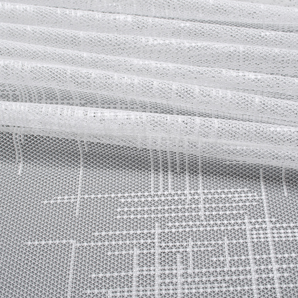 Штора-тюль Плиссе 300х280 см белая от магазина ЛесКонПром.ру