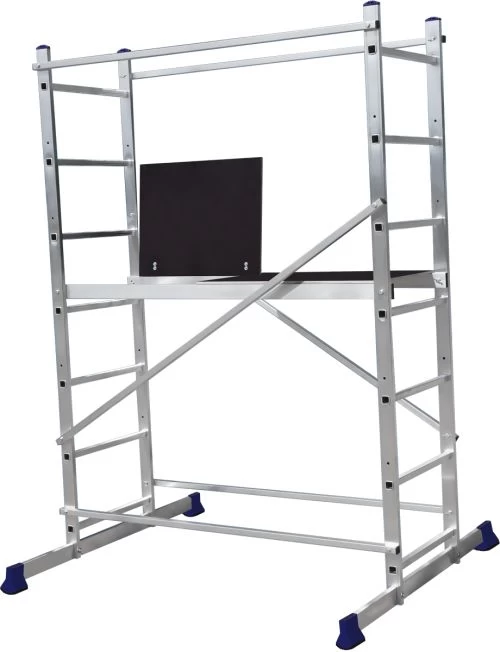 Вышка-тура алюминиевая АЛЮМЕТ "Техно 3" , рабочая высота 3м . Арт. 4107 от магазина ЛесКонПром.ру