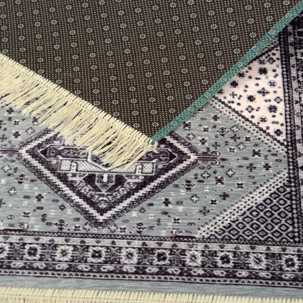 Ковер Шенилл Ява 0,7х1,1 м серый от магазина ЛесКонПром.ру