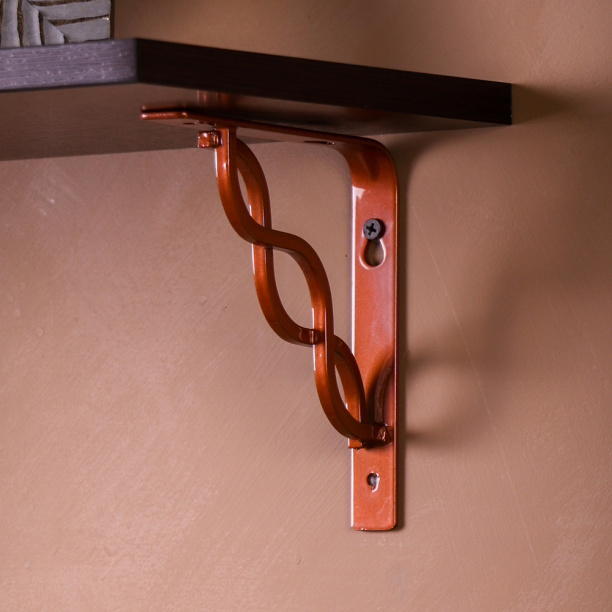 Кронштейн Скролл 200х200 медь от магазина ЛесКонПром.ру