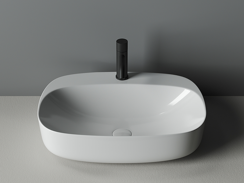 Раковина Ceramica Nova Element 60 CN5012 Белая от магазина ЛесКонПром.ру