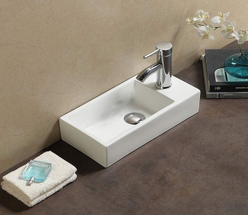 Раковина CeramaLux 40 9048DL Белая от магазина ЛесКонПром.ру