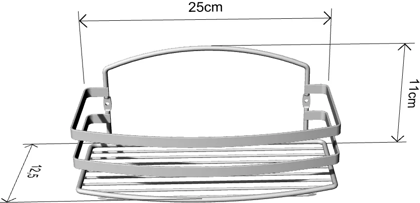 Полка Tekno-tel BK084SSS от магазина ЛесКонПром.ру