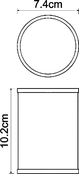 Стакан Wasserkraft Rossel K-5728 от магазина ЛесКонПром.ру