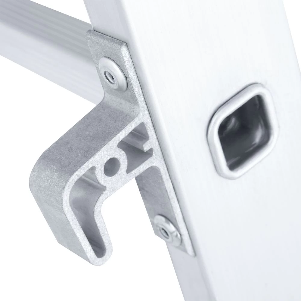 Лестница алюминиевая двухсекционная полупрофессиональная Новая Высота 2x11 арт. 2220211 от магазина ЛесКонПром.ру