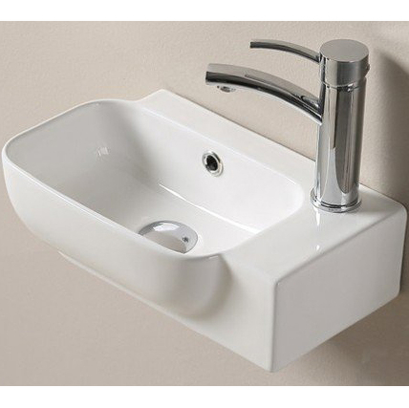 Раковина CeramaLux 40 78580L Белая глянцевая от магазина ЛесКонПром.ру