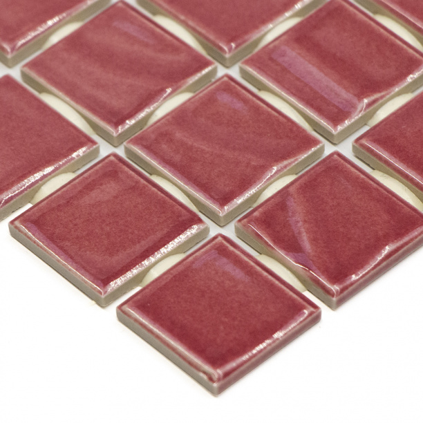 Мозаика Темари керамогранит фуксия 29,8х29,8х0,35 см от магазина ЛесКонПром.ру