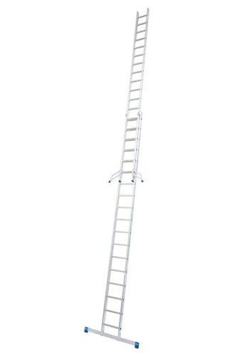 Лестница алюминиевая профессиональная двухсекционная KRAUSE STABILO 2х18 от магазина ЛесКонПром.ру