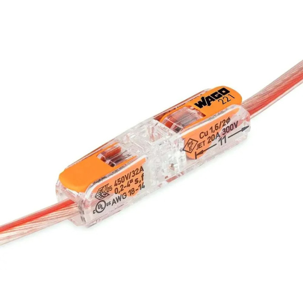 Клемма соединительная Wago 221-2411 3 шт от магазина ЛесКонПром.ру