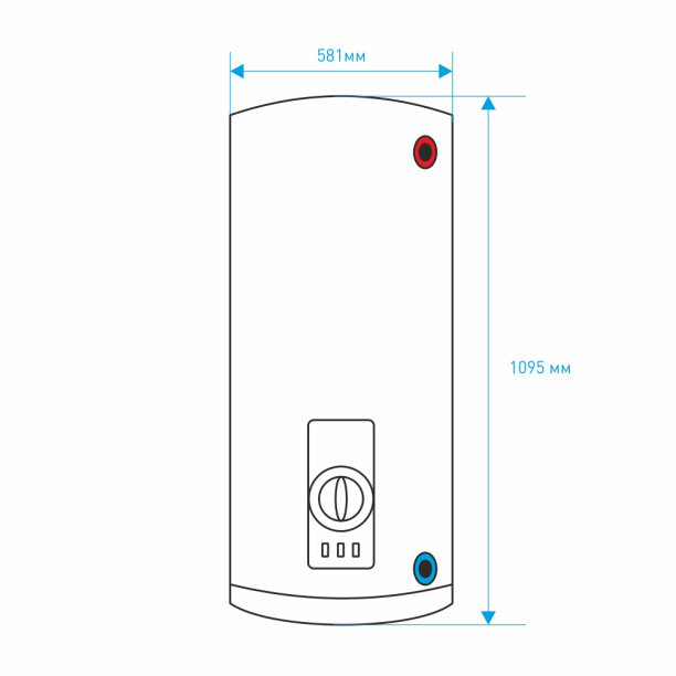 Водонагреватель накопительный Thermex 200 л от магазина ЛесКонПром.ру