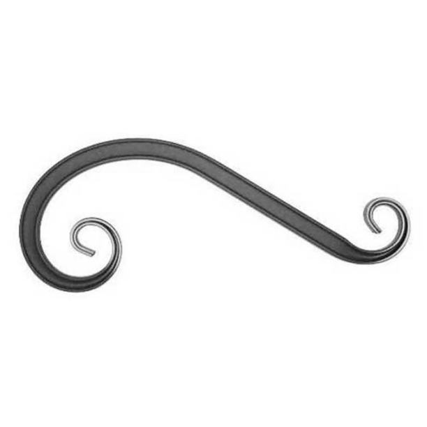 Завиток S 360х130 мм 15х15 мм от магазина ЛесКонПром.ру