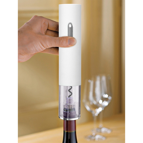 Электроштопор пластиковый белый от магазина ЛесКонПром.ру