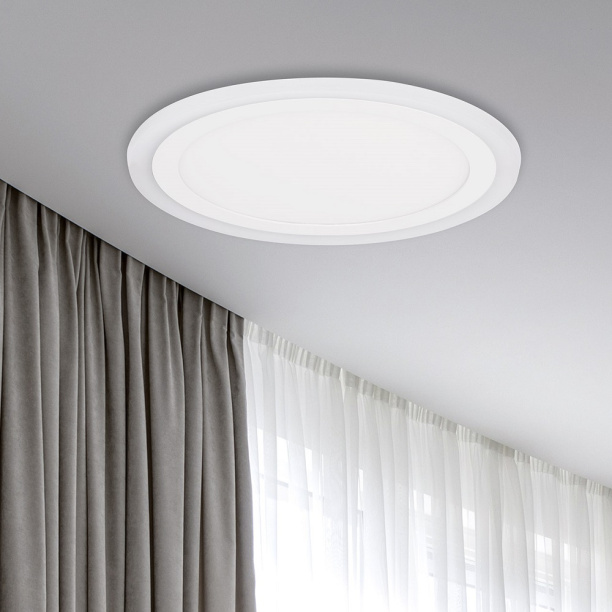 Светильник встраиваемый NEODECO Поплар белый 1хMR16 от магазина ЛесКонПром.ру