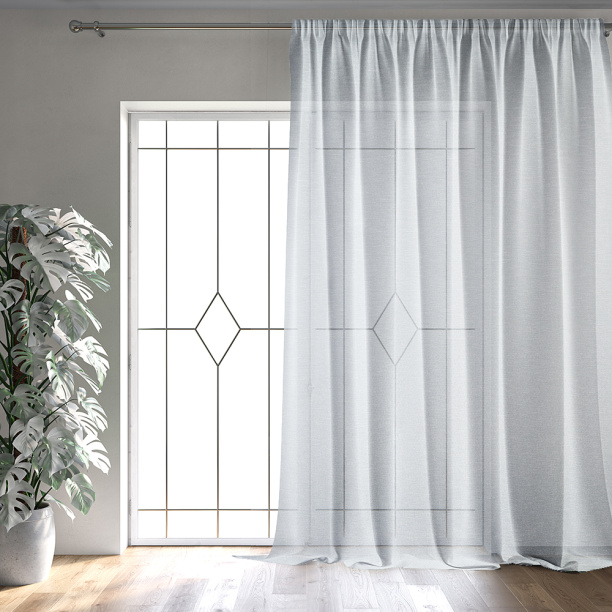 Штора-тюль 300х280 см светло-молочная от магазина ЛесКонПром.ру