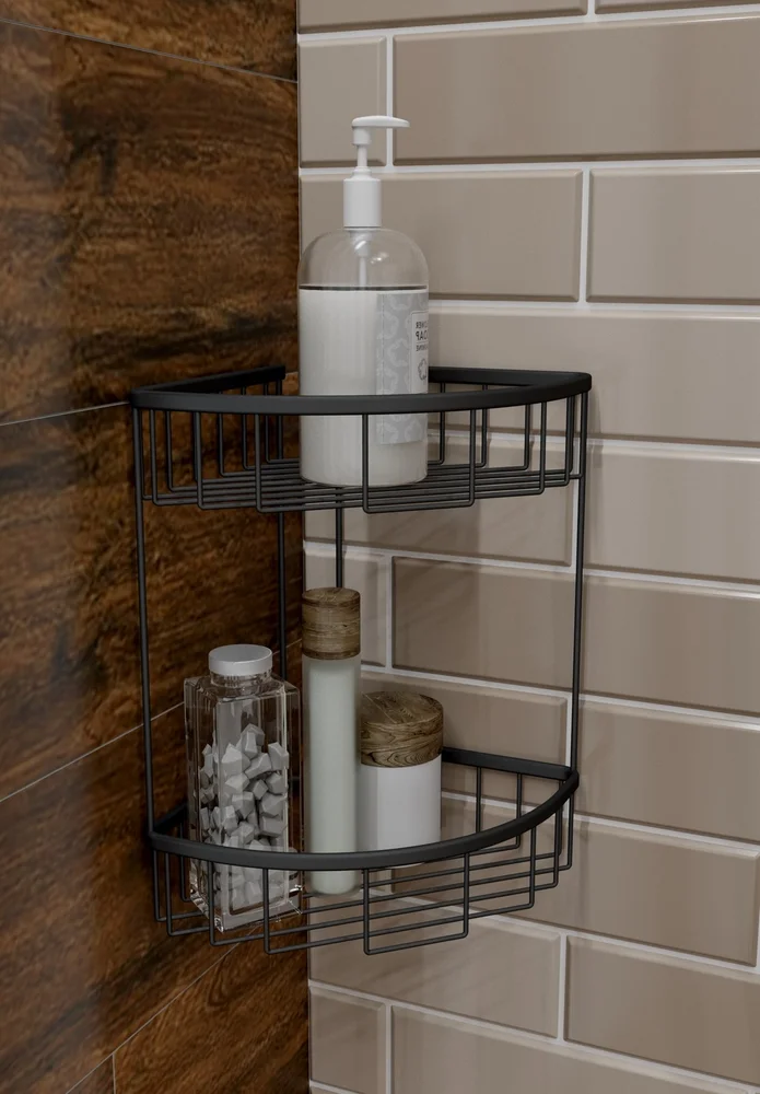 Полка Timo Saona 13082/03 чёрный от магазина ЛесКонПром.ру