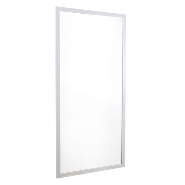 Зеркало в раме 60х120 см белое от магазина ЛесКонПром.ру