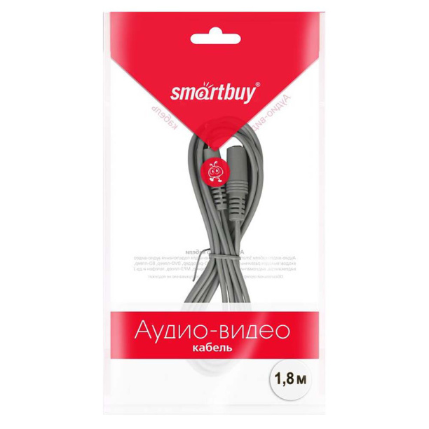 Кабель Smartbuy 3xRCA 1,8 метра от магазина ЛесКонПром.ру