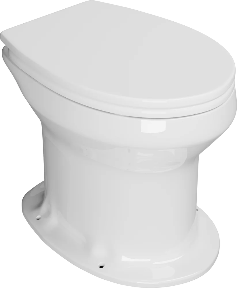 Унитаз дачный Оскольская керамика Дачный с сиденьем от магазина ЛесКонПром.ру