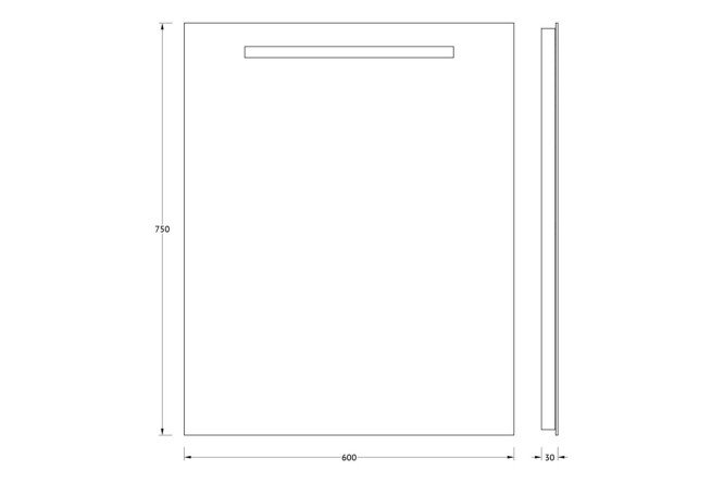Зеркало EVOFORM Ledline 80372833 от магазина ЛесКонПром.ру