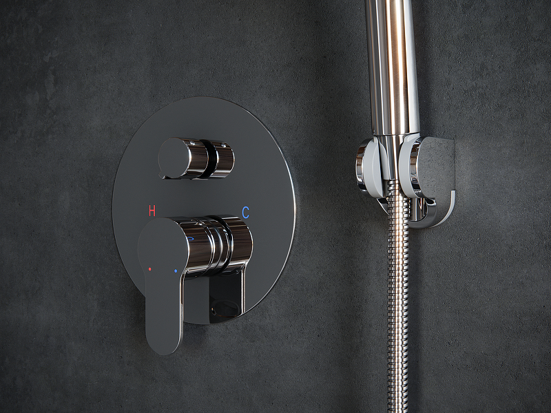 Душевая система Laguraty 2159 Хром от магазина ЛесКонПром.ру