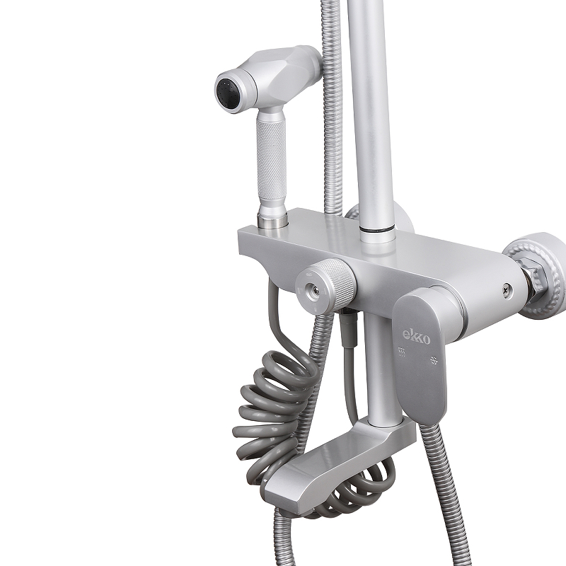 Душевая система Ekko E2404-22 Серая от магазина ЛесКонПром.ру