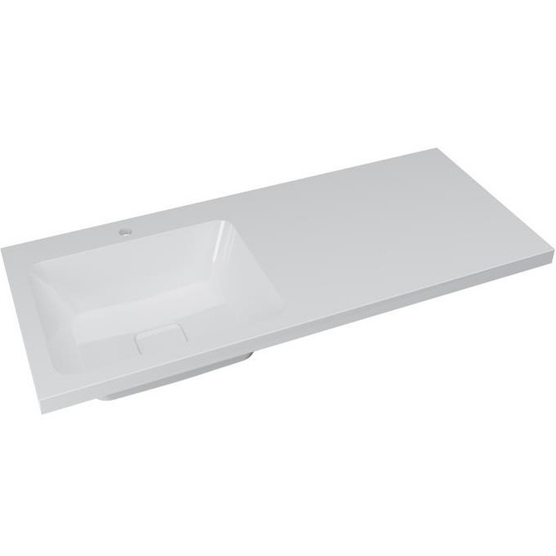 Раковина Dreja Wing 120 100120L на стиральную машину Белая от магазина ЛесКонПром.ру