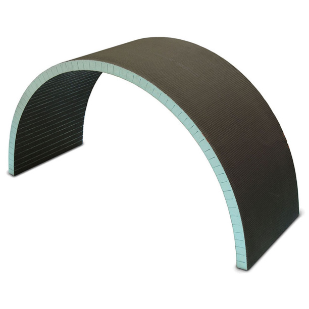 Панель для создания криволинейных конструкций 2500х600х30 мм поперечная от магазина ЛесКонПром.ру