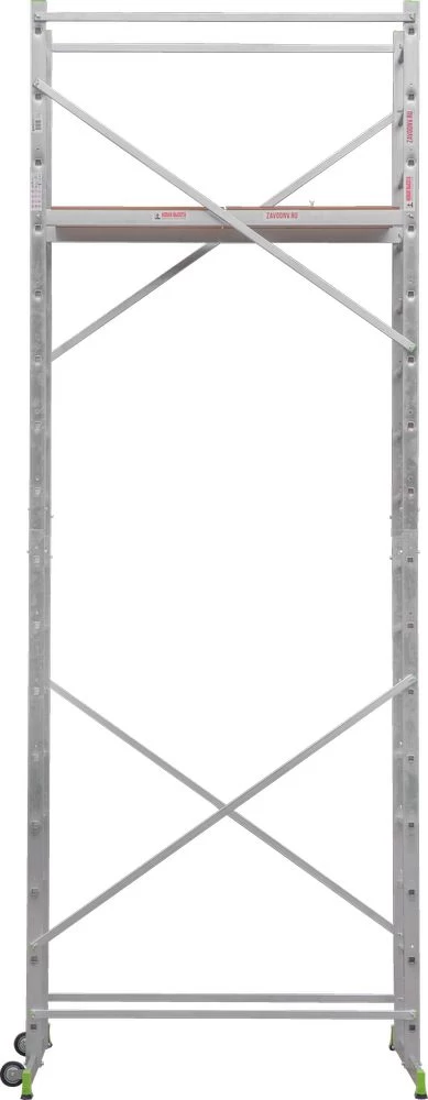 Алюминиевая Вышка-тура НОВАЯ ВЫСОТА с рабочей высотой до 5,1 м. Арт. 2450408 от магазина ЛесКонПром.ру