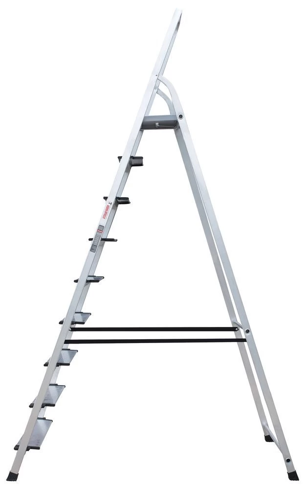 Стремянка алюминиевая с широкой ступенью Новая Высота 9 ступеней (арт. 2117109) от магазина ЛесКонПром.ру