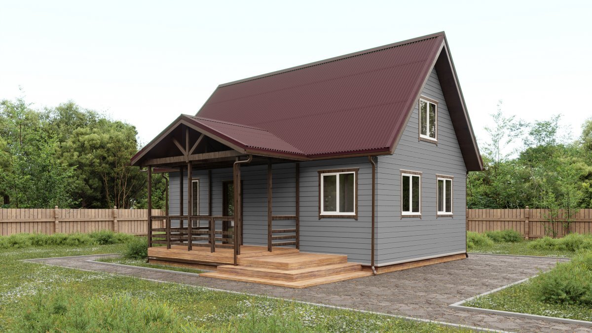 Лист битумный Ондулин Smart 950х1950 3 красный от магазина ЛесКонПром.ру