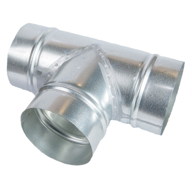 Тройник оцинкованный 200/200 от магазина ЛесКонПром.ру