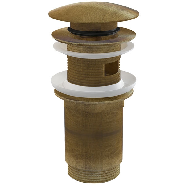 Донный клапан Alcaplast A392ANTIC Бронза-антик от магазина ЛесКонПром.ру