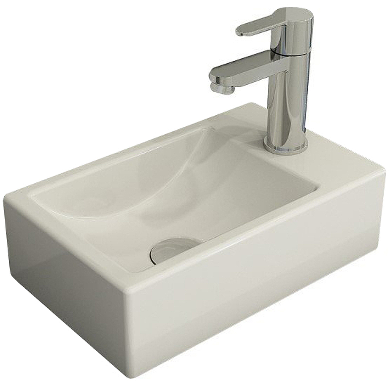 Раковина Bocchi Milano 37 R 1419-001-0126 Белая от магазина ЛесКонПром.ру