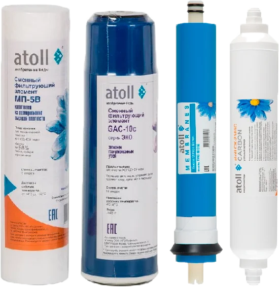 Комплект картриджей Atoll Набор №101 Патриот от магазина ЛесКонПром.ру