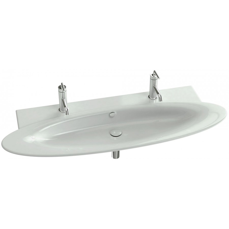 Раковина Jacob Delafon Presquile 130 E4445-00 Белая от магазина ЛесКонПром.ру