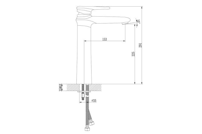 Смеситель для раковины LEMARK Status 80440933 от магазина ЛесКонПром.ру